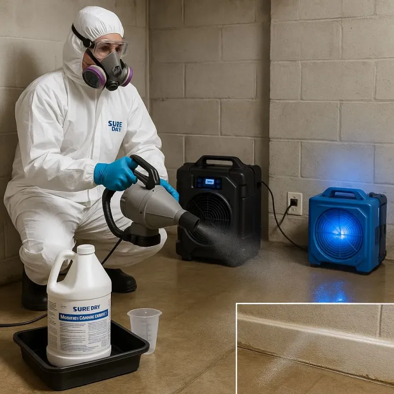 Sanitization and Odor Removal process in Groves, TX