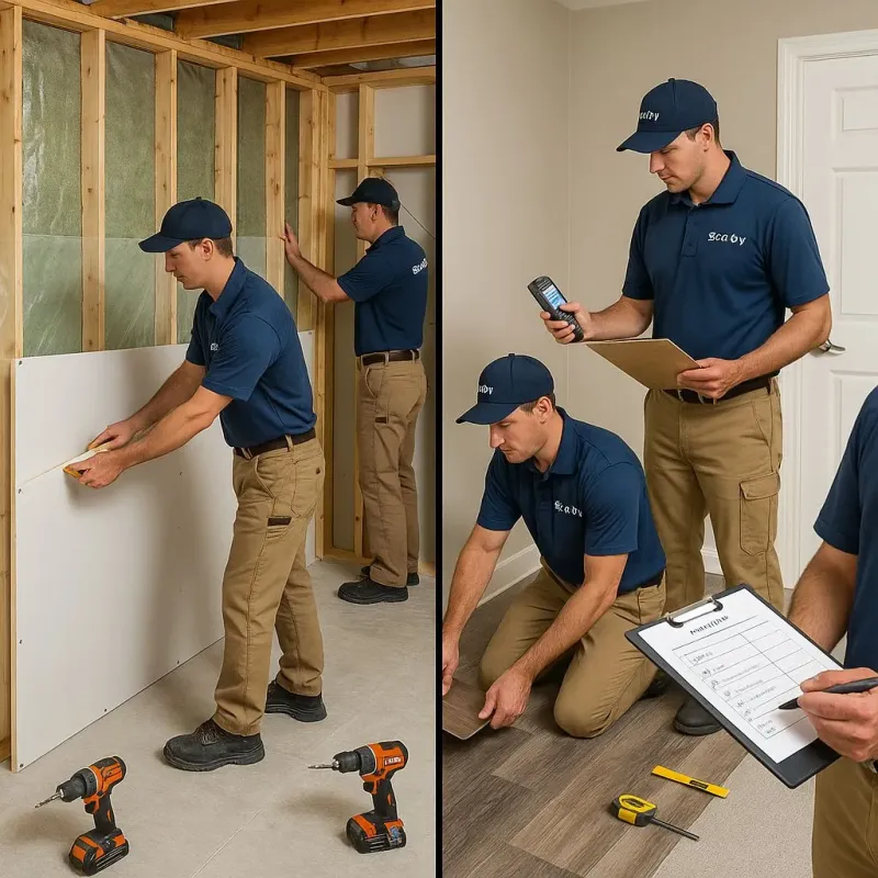 Repairs and Reconstruction process in Groves, TX